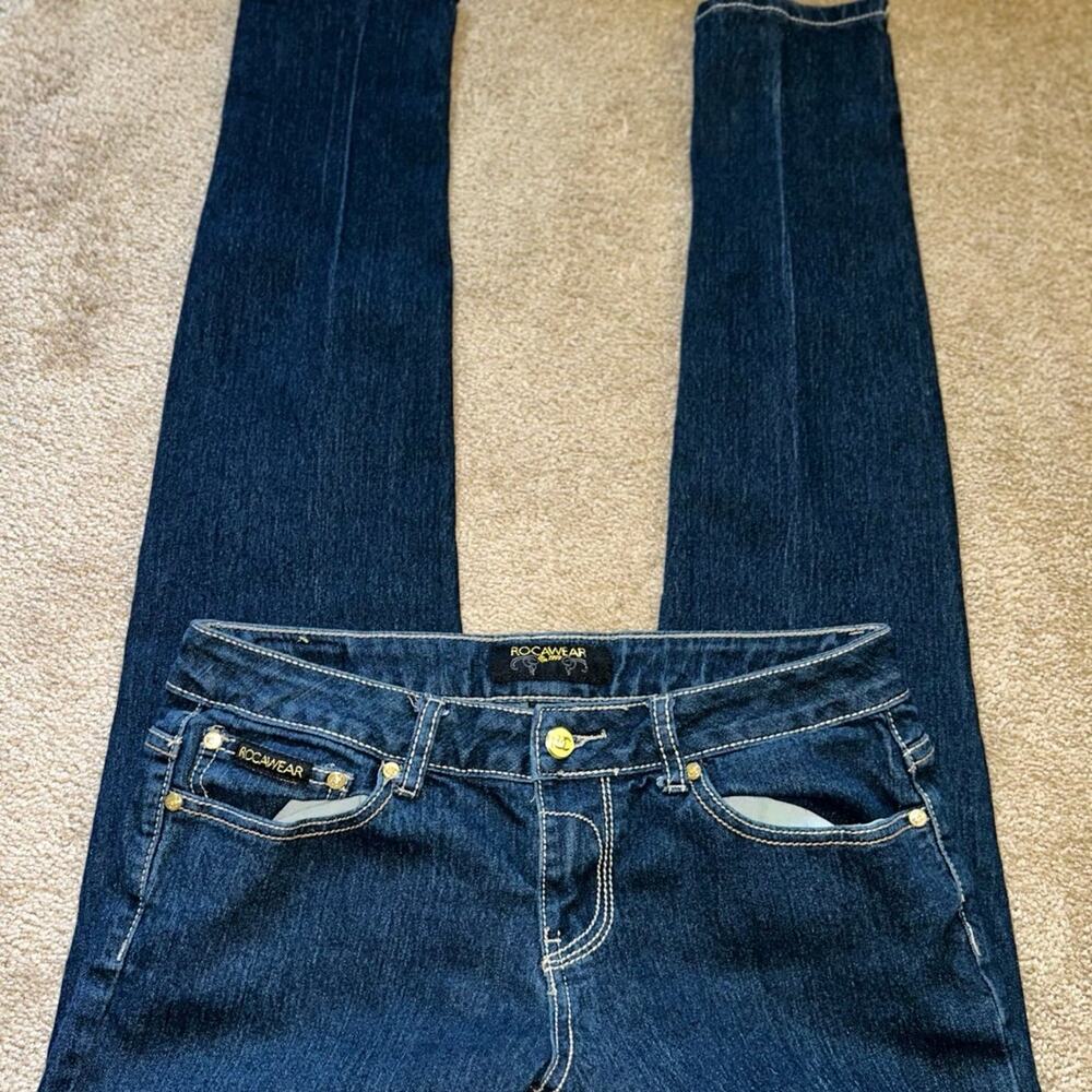 Women's EUC Vintage Roca wear Skinny Jeans Size 11/12